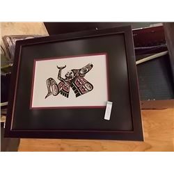 FRAMED RICHARD SHORTY PRINT - SIGNED - TRANSFORMATION