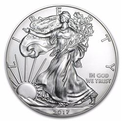 2017 1 oz .999 Pure Silver American Eagle