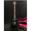 Image 1 : GIBSON SG STANDARD, GLOSS BLACK, MADE IN USA, SERIAL NUMBER 02830549, PRODUCTION YEAR UNKNOWN,