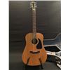 Image 1 : EPI MODEL ED-100 ACOUSTIC GUITAR, SERIAL NUMBER 9504101828, COMES WITH HARD SHELL CASE