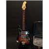 Image 1 : CROWN PROFESSIONAL ELECTRIC GUITAR, MADE IN JAPAN WITH DUAL DEGA STYLE PICKUPS, 2 VOLUME AND 1 TONE