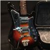 Image 3 : CROWN PROFESSIONAL ELECTRIC GUITAR, MADE IN JAPAN WITH DUAL DEGA STYLE PICKUPS, 2 VOLUME AND 1 TONE
