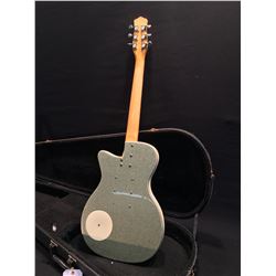 DANELECTRO 56-U3 ELECTRIC GUITAR, TURQUOISE METALFLAKE FINISH