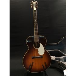 KAY N-1 ACOUSTIC GUITAR, MADE IN USA, LATE 1950S OR EARLY 60S, SERIAL NUMBER L 7174, V SHAPE NECK,