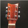 Image 2 : NO NAME SG STYLE ELECTRIC GUITAR, WITH TWO LEATHER COVERED DOUBLE COIL PICKUPS, THREE POSITION