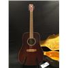 Image 1 : ART & LUTHERIE WILD CHERRY MODEL ACOUSTIC GUITAR, MADE IN QUEBEC, CANADA, SERIAL NUMBER 99353211,