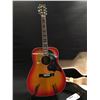 Image 1 : YAMAHA MODEL FG-351SB ACOUSTIC GUITAR, SERIAL NUMBER 1307133, COMES WITH HARD SHELL CASE