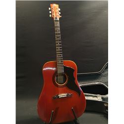 EKO RANGER 6 ACOUSTIC GUITAR, MADE IN ITALY, SERIAL NUMBER 6265, SIGNED BY LUTHIER ON INSIDE,