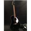 Image 1 : FENDER SONORAN MODEL SCE BLACK CUTAWAY ACOUSTIC/ELECTRIC GUITAR, COMES WITH SOFT SHELL CASE