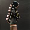 Image 2 : FENDER SONORAN MODEL SCE BLACK CUTAWAY ACOUSTIC/ELECTRIC GUITAR, COMES WITH SOFT SHELL CASE