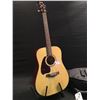 Image 1 : IBANEZ MODEL PF5L-NT-14-05 LEFT HANDED ACOUSTIC GUITAR, COMES WITH SOFT SHELL CASE