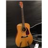 Image 1 : FENDER MODEL DG31S NAT ACOUSTIC GUITAR, COMES WITH HARD SHELL CASE