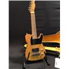 Image 1 : HOPKINS TELE STYLE MINI ELECTRIC GUITAR, WITH SINGLE HUMBUCKER PICKUP, VOLUME AND TONE CONTROLS,
