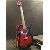 Image 1 : MIRAGE MODEL WG-881CTVC/VS ACOUSTIC/ELECTRIC GUITAR, COMES WITH HARD SHELL CASE