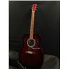 Image 1 : HYBURN MODEL H79 ACOUSTIC GUITAR, COMES WITH SOFT SHELL CASE