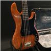 Image 2 : VINTAGE FENDER PRECISION BASS, PRE-CBS ERA, MADE IN 1963 AT THE FULLERTON PLANT IN USA, SERIAL