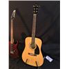 Image 2 : 3 GUITARS: FENDER MODEL FA-100 ACOUSTIC GUITAR WITH SOFT SHELL CASE, IBANEZ EX SERIES ELECTRIC