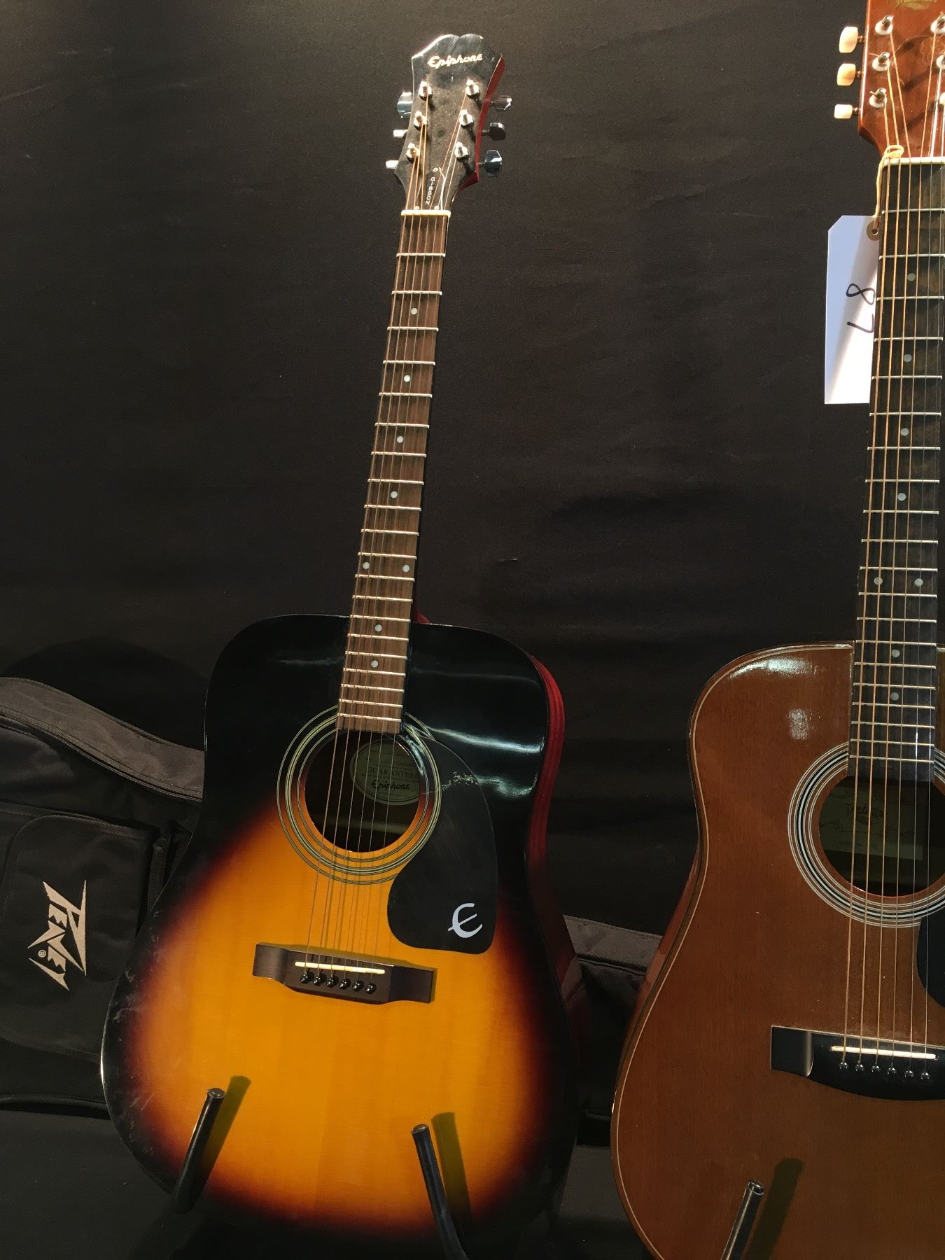 3 Guitars Fender Fa 100 Acoustic Guitar With Soft Shell Case Tradition Model W66 Acoustic Guitar