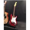 Image 2 : 3 GUITARS: YAMAHA MODEL F310 ACOUSTIC GUITAR, MONTANA ACOUSTIC GUITAR WITH HARD SHELL CASE, AND