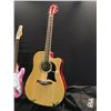 Image 2 : 3 GUITARS: WASHBURN CUTAWAY ACOUSTIC/ELECTRIC GUITAR WITH SOFT SHELL CASE, AUSTIN STRAT STYLE