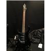 Image 2 : 3 GUITARS: IBANEZ GIO LEFT HANDED STRAT STYLE GUITAR WITH TWO HUMBUCKER PICKUPS, VIBRATO BRIDGE AND