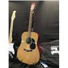 Image 2 : 3 GUITARS: TRADITION ACOUSTIC GUITAR WITH SOFT SHELL CASE, BEHRINGER CENTARI STRAT STYLE ELECTRIC