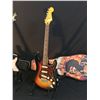 Image 2 : 3 GUITARS: SQUIER BULLET STRAT WITH SOFT SHELL CASE, FIRST ACT DOUBLE CUT LES PAUL JUNIOR STYLE