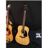 Image 2 : 3 GUITARS: TRADITION ACOUSTIC GUITAR WITH SOFT SHELL CASE, FENDER F-210 ACOUSTIC GUITAR, AND