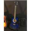 Image 2 : 3 GUITARS: JASMINE BY TAKAMINE ES31C CUTAWAY ACOUSTIC/ELECTRIC GUITAR, EL DEGAS MODEL GL35 ACOUSTIC