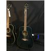 Image 2 : 3 GUITARS: EL DEGAS MODEL MT4B ACOUSTIC GUITAR, WASHBURN MODEL DK20T ACOUSTIC/ELECTRIC GUITAR WITH