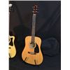 Image 2 : 3 GUITARS: EPIPHONE MODEL AJ-100 ACOUSTIC GUITAR, IBANEZ CUTAWAY ACOUSTIC/ELECTRIC GUITAR, AND