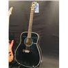 Image 2 : 3 GUITARS: YAMAHA FG-411 ACOUSTIC GUITAR, SAMICK ELECTRIC GUITAR, AND AXL GUITARS STRAT STYLE