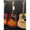 Image 3 : 3 GUITARS: EPIPHONE AJ-100 ACOUSTIC GUITAR WITH SOFT SHELL CASE, 'FENDER' (PAINTED ON LOGO,