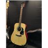 Image 2 : 3 GUITARS: SQUIER JAZZ BASS, EPIPHONE PR 100 ACOUSTIC GUITAR WITH SOFT SHELL CASE, AND SQUIER STRAT