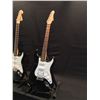Image 2 : 3 GUITARS: SQUIER STRAT, CRATE STRAT COPY WITH BRIDGE HUMBUCKER, AND WASHBURN BANTAM ELECTRIC