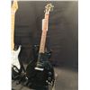 Image 2 : 3 GUITARS: FENDER STRATOCASTER, MADE IN MEXICO, EPIPHONE LES PAUL JUNIOR, AND VANTAGE LES PAUL