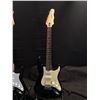 Image 2 : 3 GUITARS: IBANEZ, SILVERTONE, AND EPIPHONE STRAT STYLE ELECTRIC GUITARS, LOT HAS ONE HARD SHELL