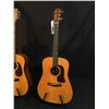 Image 2 : 3 GUITARS: TRADITION MODEL W 68 ACOUSTIC GUITAR, WASHBURN MODEL D-60SW ACOUSTIC GUITAR, AND FENDER