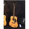 Image 2 : 3 GUITARS: EPIPHONE MODEL DR-90 NA ACOUSTIC GUITAR WITH SOFT SHELL CASE, GK 12 STRING ACOUSTIC
