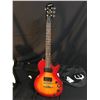 Image 2 : 3 GUITARS: IBANEZ ATL SMALL BODY OFFSET CUTAWAY ACOUSTIC/ELECTRIC GUITAR WITH SOFT SHELL CASE,