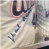 Image 2 : HANK AARON AND WILLIE MAYS AUTOGRAPHED, FRAMED PICTURE