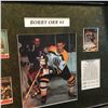 Image 8 : BOBBY ORR AUTOGRAPHED AND FRAMED PICTURE WITH CERTIFICATE OF AUTHENTICITY, AND FRAMED BOBBY