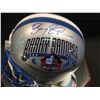 Image 2 : BARRY SANDERS AUTOGRAPHED PRO FOOTBALL HALL OF FAME REPLICA HELMET, WITH DISPLAY CASE