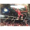 Image 2 : MICHAEL JORDAN AUTOGRAPHED "AIR JORDAN" PLAQUE WITH PICTURE, WITH CERTIFICATE OF AUTHENTICITY