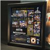 Image 2 : TWO FRAMED PICTURES: SEATTLE SEAHAWKS SUPER BOWL XLVIII AUTHENTIC PIECE OF A GAME USED FOOTBALL