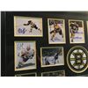 Image 2 : AUTOGRAPHED "BOSTON BRUINS GREAT PLAYERS" PHOTO COLLAGE, WITH CERTIFICATE OF AUTHENTICITY,