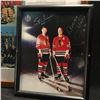 Image 2 : 5 PIECES: STEVE YZERMAN AUTOGRAPHED PICTURED HOLDING CONN SMYTHE TROPHY, MAURICE RICHARD