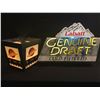 Image 1 : VANCOUVER CANUCKS JUMBOTRON HANGING LIGHT FIXTURE, AND LABATT GENUINE DRAFT NEON SIGN