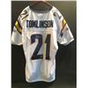 Image 1 : LADAINIAN TOMLINSON AUTOGRAPHED AUTHENTIC SAN DIEGO CHARGERS JERSEY, "2006 NFL MVP 31 TD'S, 2