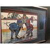 Image 2 : HENRI RICHARD AND FRANK MAHOVLICH AUTOGRAPHED, FRAMED LIMITED EDITION PRINT, WITH ALL TIME STATS